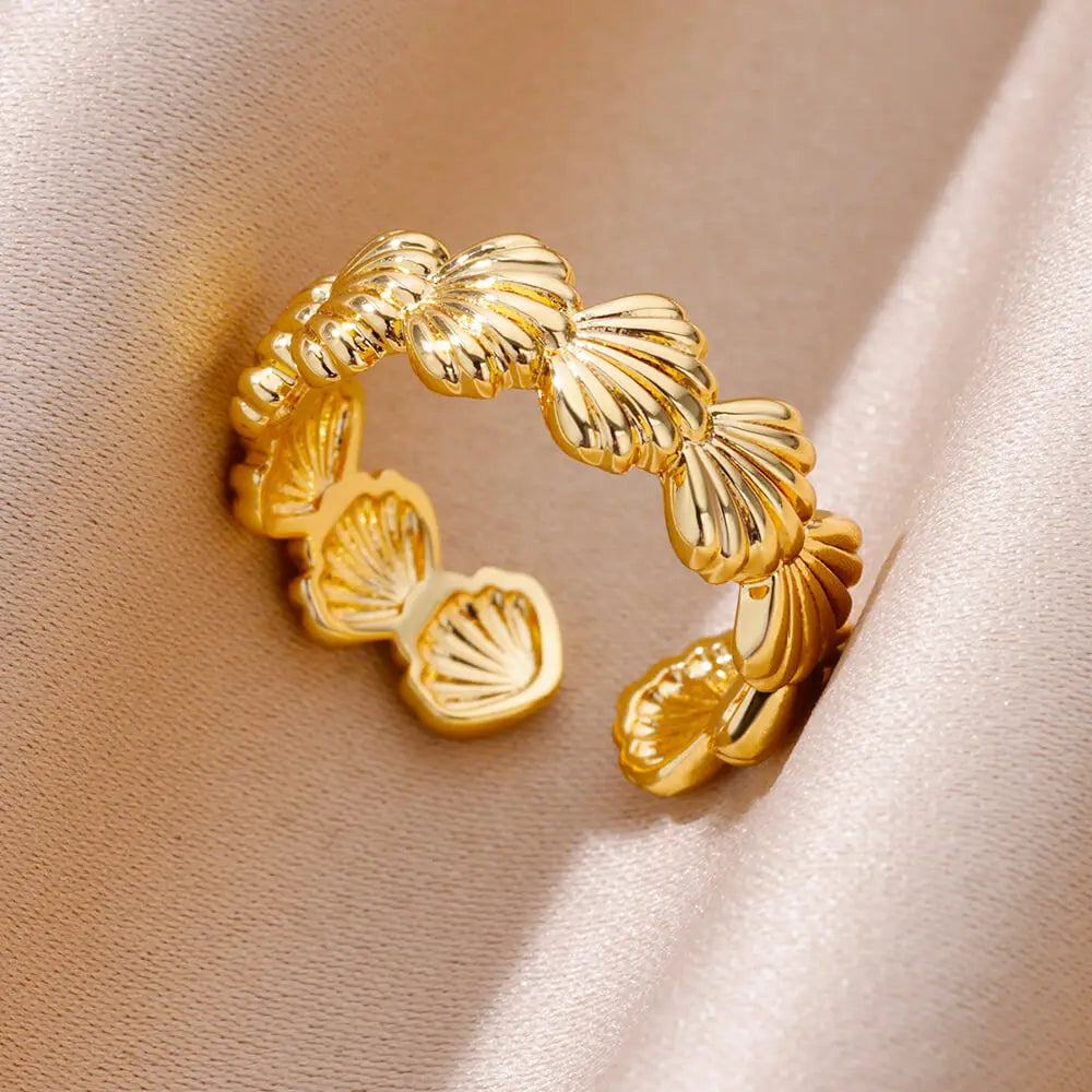 Bague Ajustable Marine « CAPRERA » – Coquillages &amp; Esprit Sirène